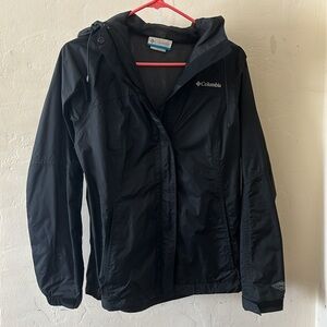 Black Columbia Rain Jacket
